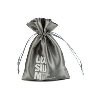 Custom logo Printed design cute cotton drawstring bag / packaging bag