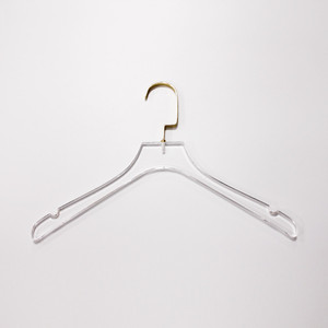 Clear Acrylic Hangers With Metal Hook