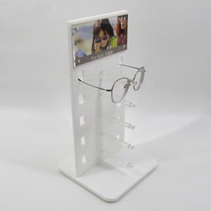 Custom White Multi-Layer Acrylic Eyewear Sunglasses Display Stands