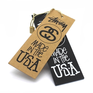 Custom Recycled Paper Hang Tag For Clothing