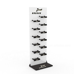 Custom Floor Slat Wall Shoe Display Shelf Rack FLS001