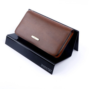 ABG010 Customize Acrylic Wallet Purse Clutch Bag Handbag Display Stand Holder