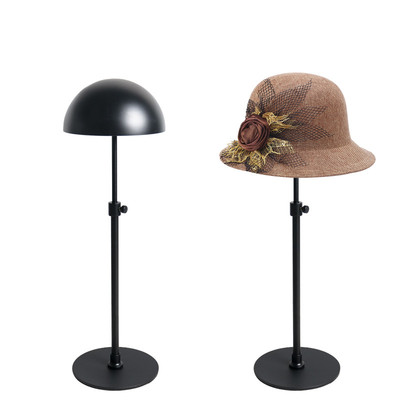 AHA001 Counter Top Customized Metal Hat Display Stand For Shop