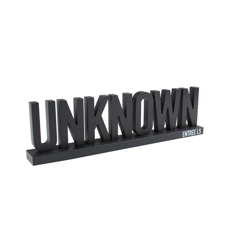 AL008 Customized 3D Acrylic Engraved Logo Sign Nameplate