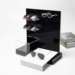 AGL020 Customizable Removable Acrylic Eyewear Sunglasses Display Set For Retail Stores