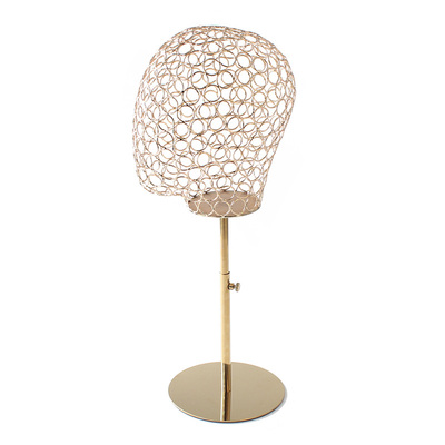 AHA005 Metal Head Model Hat stand display hat rack Head Display For Cap Hat