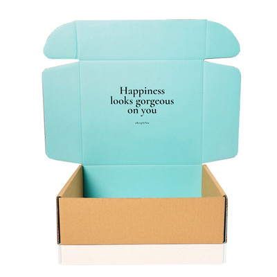 ASX001 Custom Folding Apparel Corrugated Paper Box Packaging Shipping Subscription Mailer Box