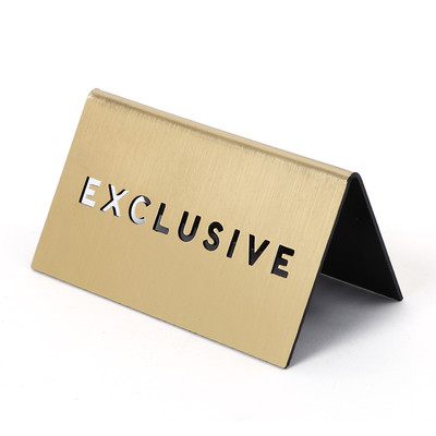 AMN001 Promotions standing Metal nameplates display rack exhibition advertising display stand