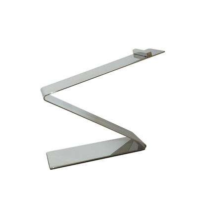 ASH023 Glossy Silver Metal Shoe Riser Shoe Display Stand