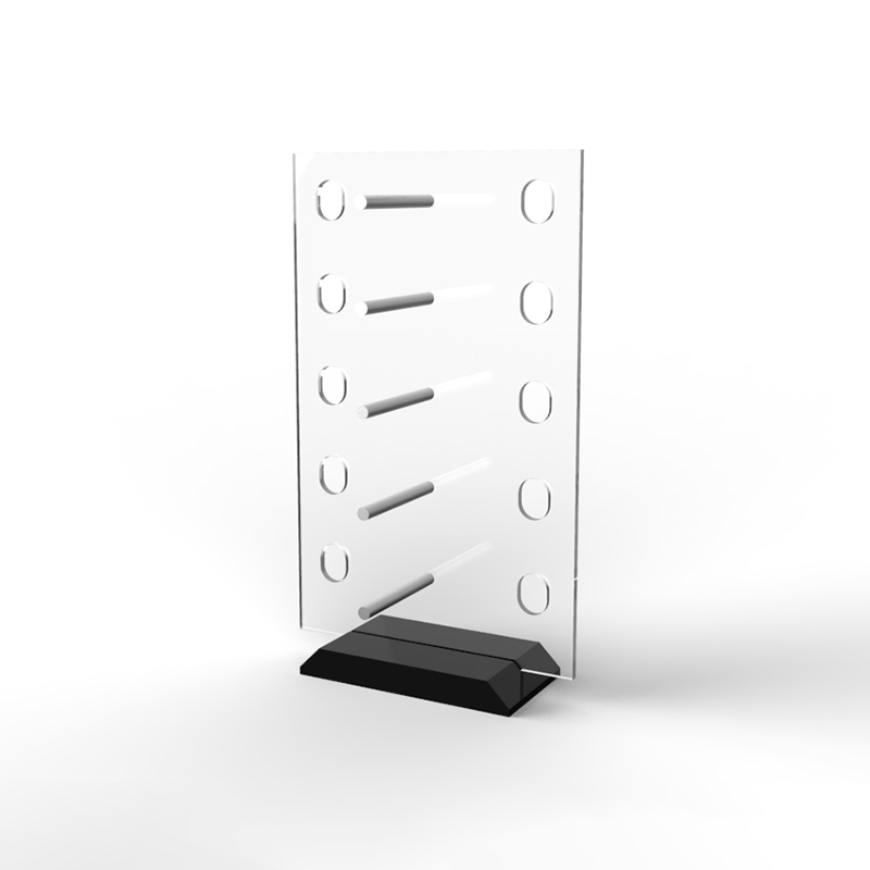 AGL018 Customizable 5 Pairs Removable Acrylic Eyewear Sunglasses Display Stand