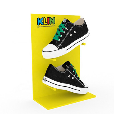 ASH003 Customized Color Painted Metal Shoe Display Rack