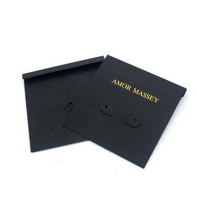 ACD002 Customize PVC Plastic Jewelry Cards Earring Necklace Card