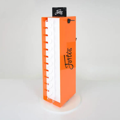 AGL036 Customized Rotatable Counter Colourful Acrylic Eyewear Glasses Display Stand Rack