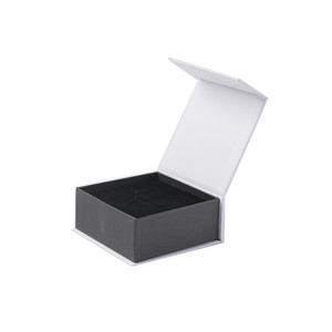 AJX009 Customized Flip Gift Jewelry Packaging Paper Box Necklace Earring Box