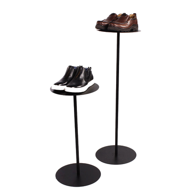 ASH022 Floor Black Metal Shoe Display Rack