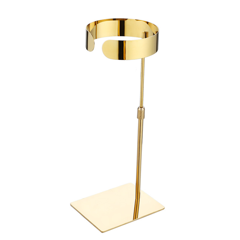 ASN002 New Design Mirror Gold Tie Display NeckTie Display Rack Stand for Boutique Retail Shops