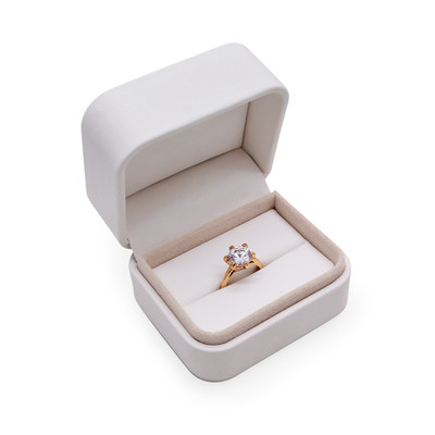 AJX013 Custom PU Leather Velvet Jewelry Boxes Necklace Earring Ring Bracelet Box