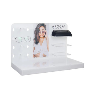 AGL037 Customized Acrylic Eyewear Glasses Display Stand Plexiglass Rack