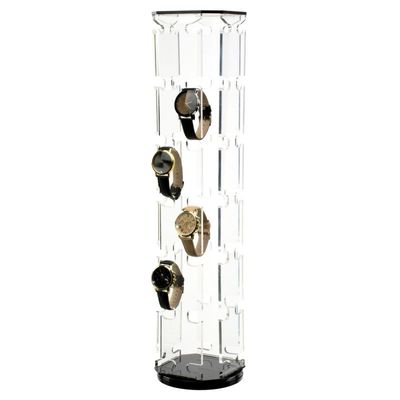 AWT003 Fashion style acrylic watch display stand/acrylic rotating watch display