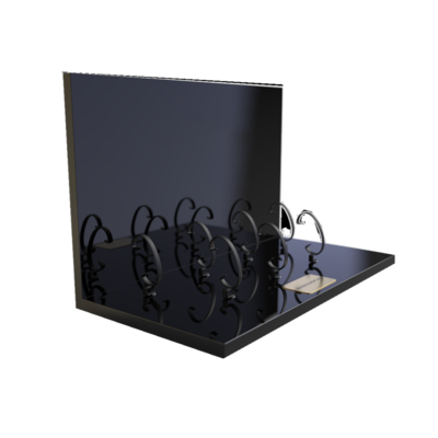 AWT010 Custom Acrylic Watch Display Combination Watch Holder