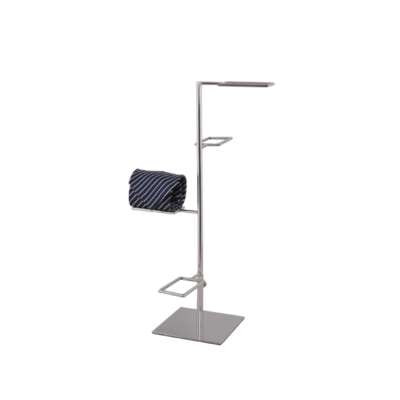 ASN009 Table top metal adjustable man tie necktie boutique display shelf Display Racks