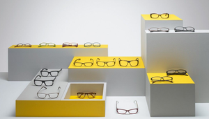 AGL041 Customized Acrylic Eyewear Display Stand Rack Plexiglass Glasses Display