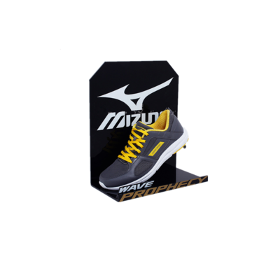 ASH002 Customized Black Acrylic Shoe Display Stands