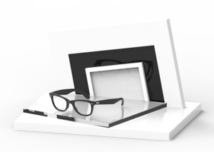 AGL040 Customized Acrylic Eyewear Display Stand Rack Plexiglass Glasses Display