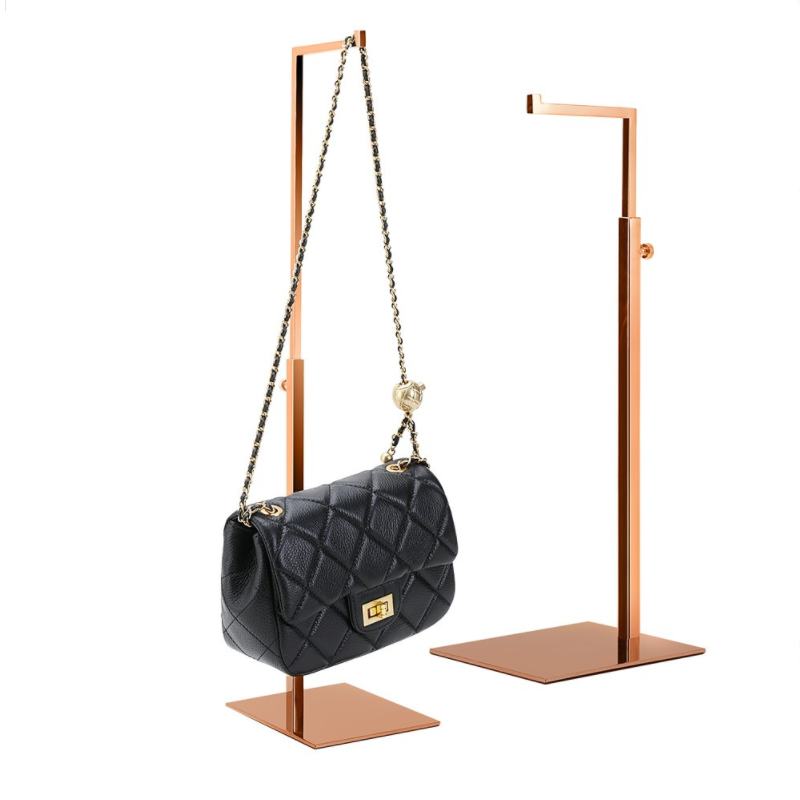 ABG017 Wholesale Metal Handbag Display Bag Stand Holder Hanging Racks